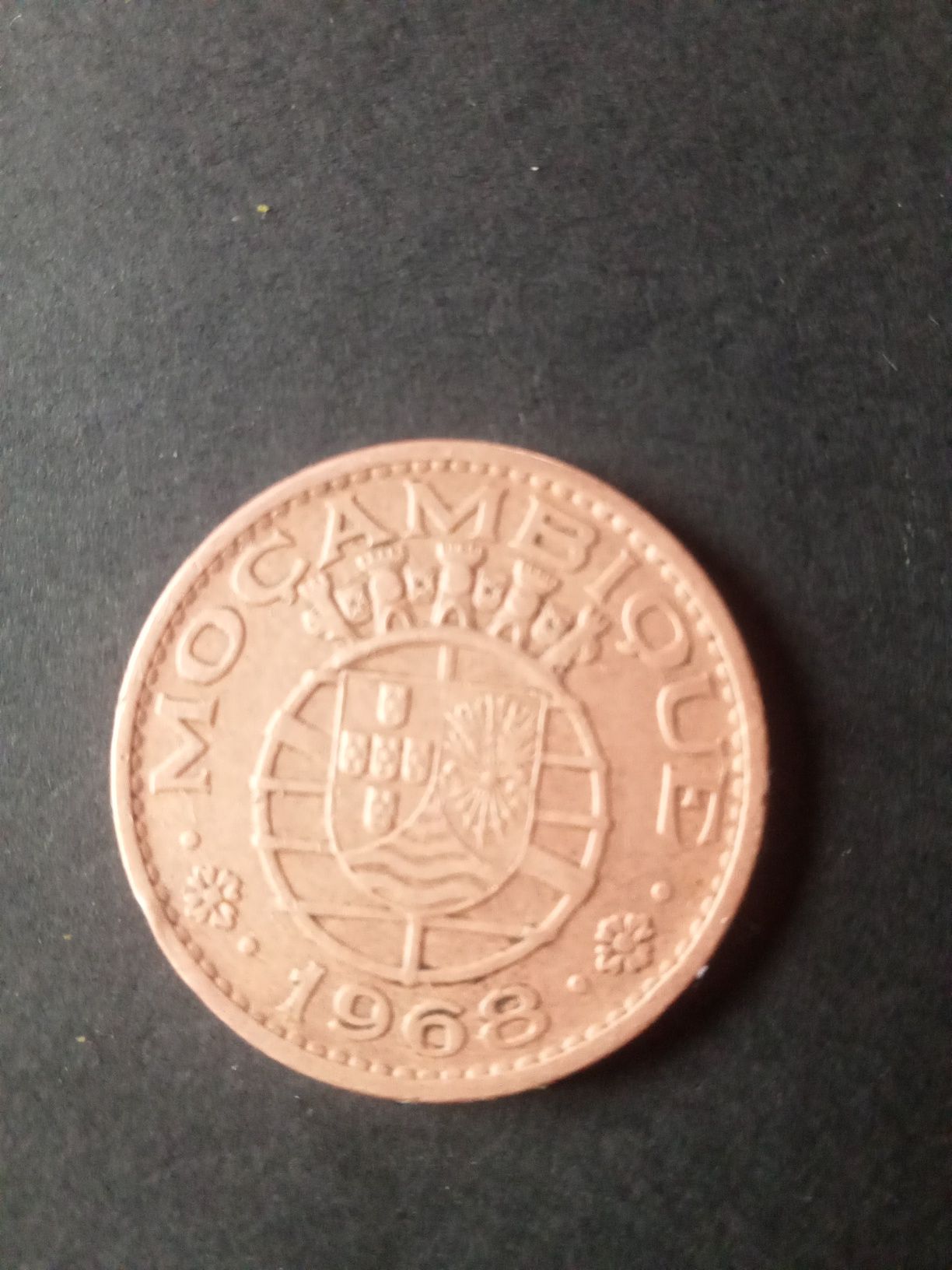 1 escudo Mocambique 1965
