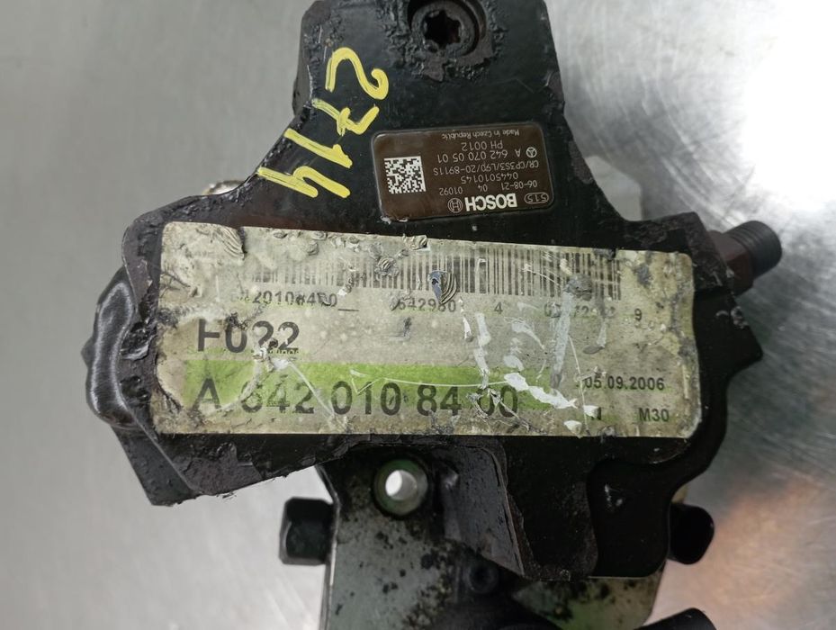 Bomba injetora MERCEDES-BENZ Classe E (W212)