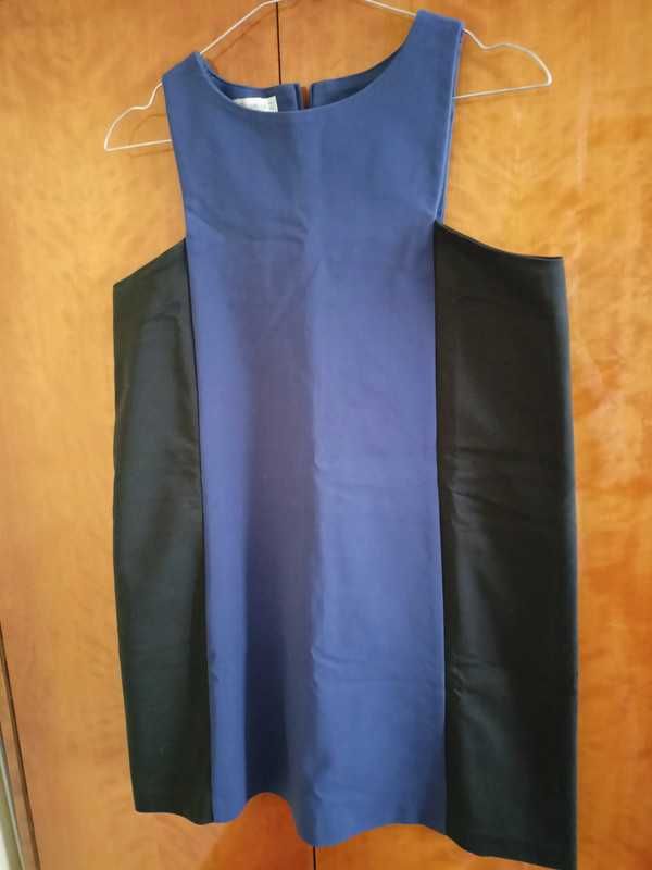 Granatowo-czarna sukienka firmy Pull&Bear
