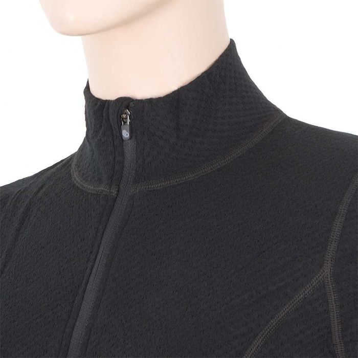 Damska bluza termoaktywna z suwakiem Sensor Merino Active roz. M