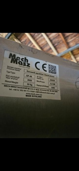 Smażalnik do pączków z garownikiem