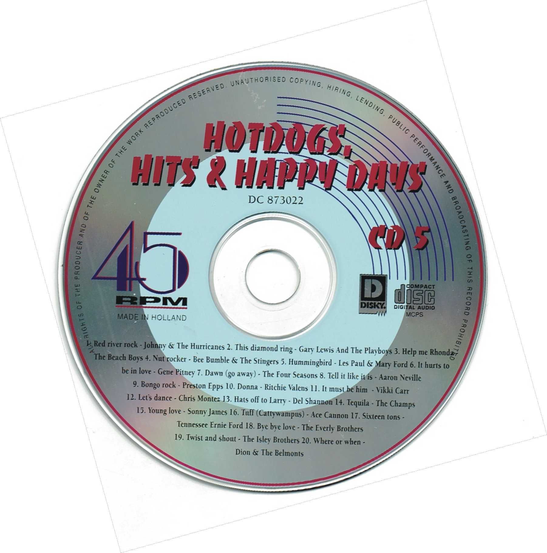 Hotdogs, Hits & Happy Days - CD 5 - 1995