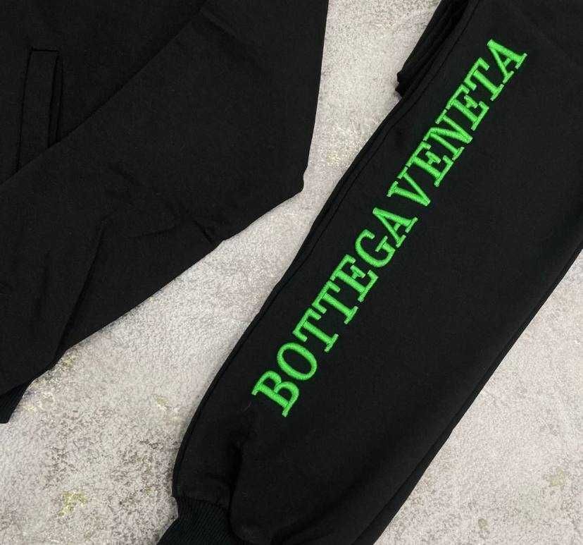 ТОП НОВИНКА!! Женский спортивный костюм Bottega Veneta черного цвета