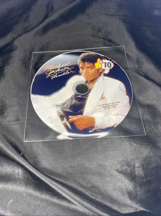 Michael Jackson - Thriller (CD, 1982) Epic Records, versão inicial da