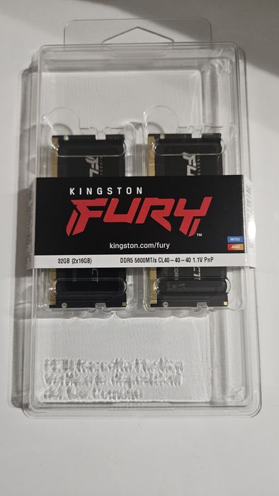 Pamięć RAM Kingston Fury Impact 2x16gb / 32gb DDR5 5600MT/s SO-DIMM