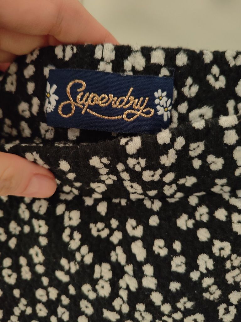 Spódnica damska rozlokowana Superdry S