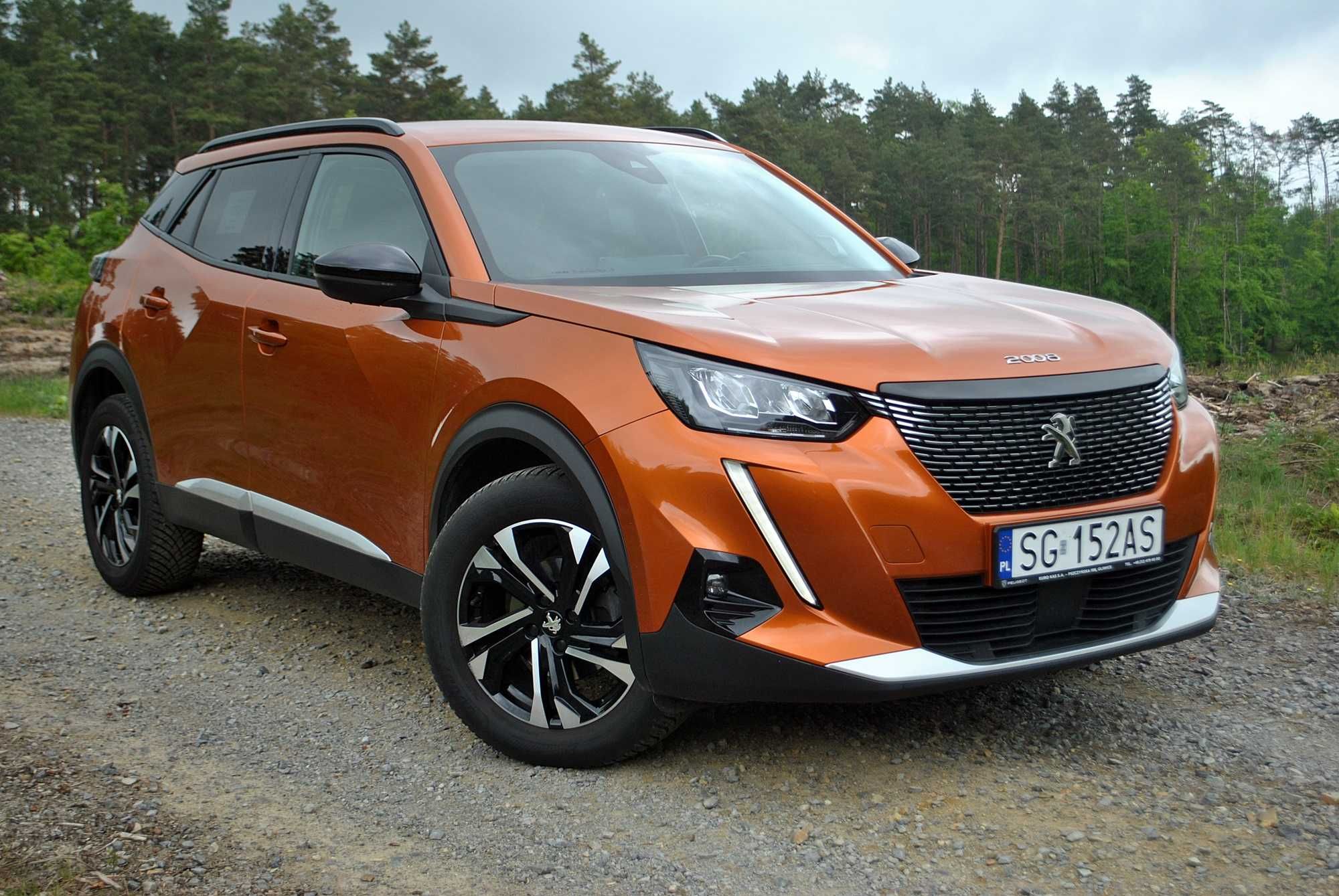 Peugeot z 2022 roku polski salon bezwypadkowy Allure Pack S&S