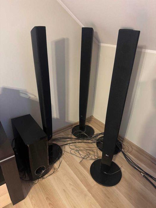 Zestaw Kino domowe LG 5.1 Dolby Digital DVD OKAZJA!