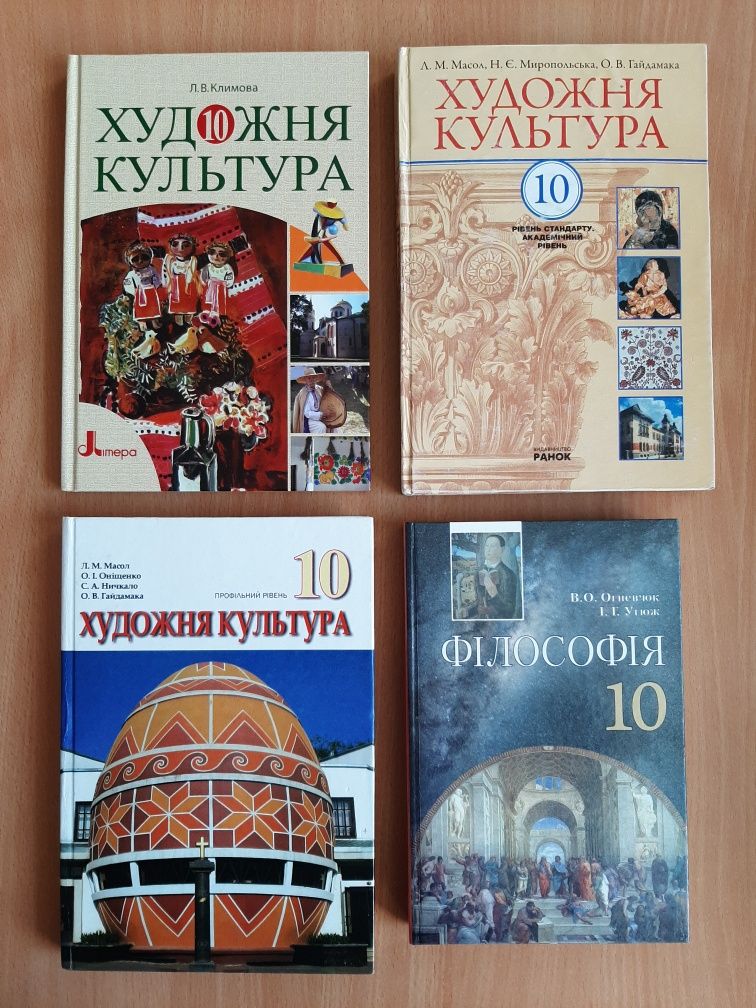 Підручники 10 і 11 класи