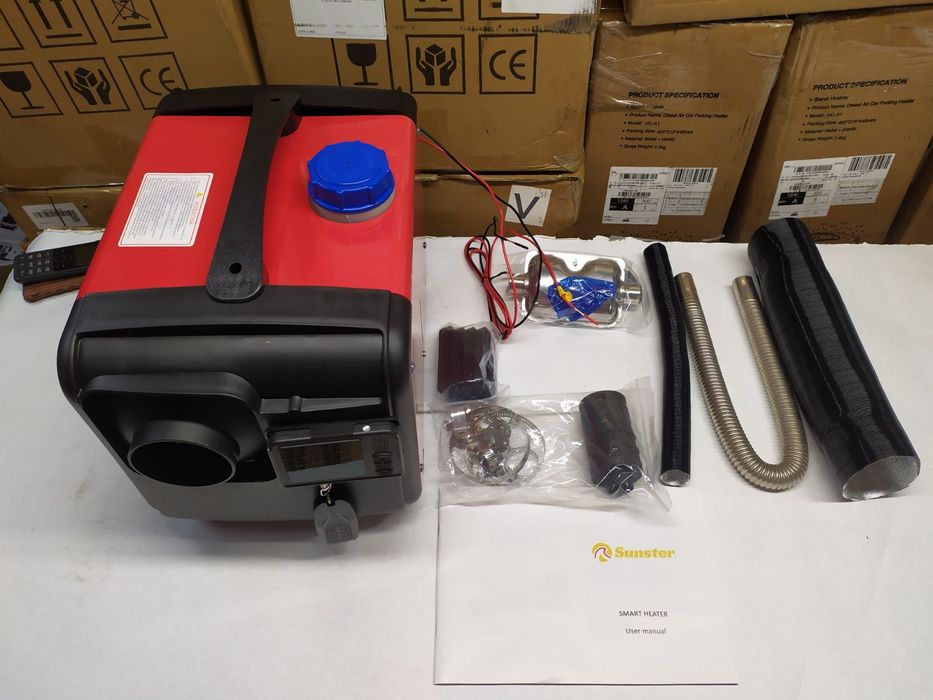 Автономный отопитель/обогреватель/обігрівач дизельний 12в 24в 2кв- 8кв