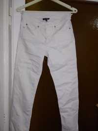 jeansy białe rurki damskie rozmiar 34 KappAhl