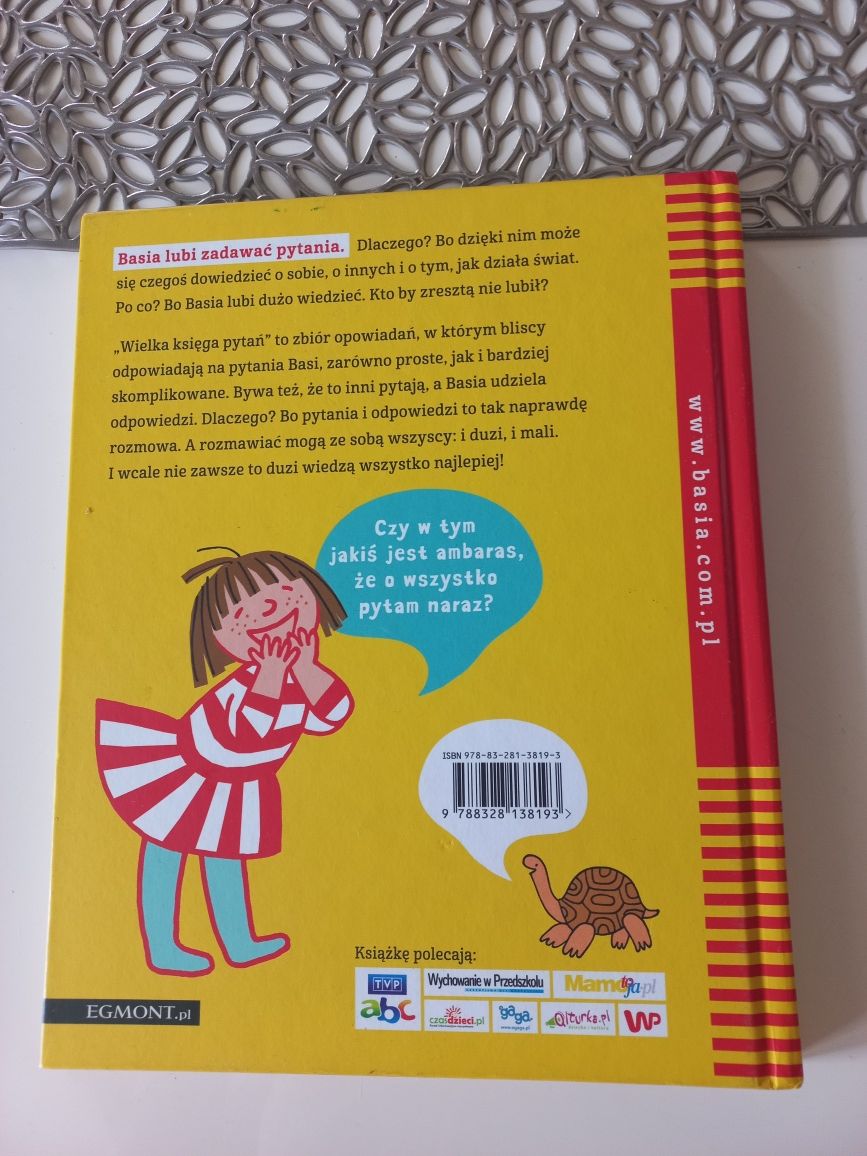 Basia Wielka księga pytań.