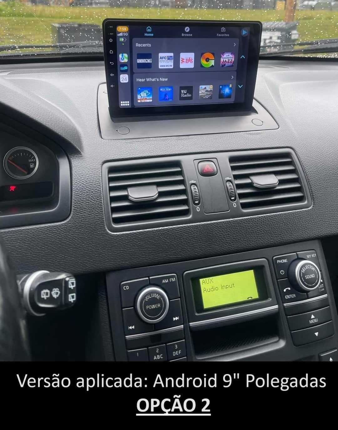 (NOVO) Rádio 2DIN • VOLVO XC90 (2002 a 2014) • Android XC-90 [4+32GB]