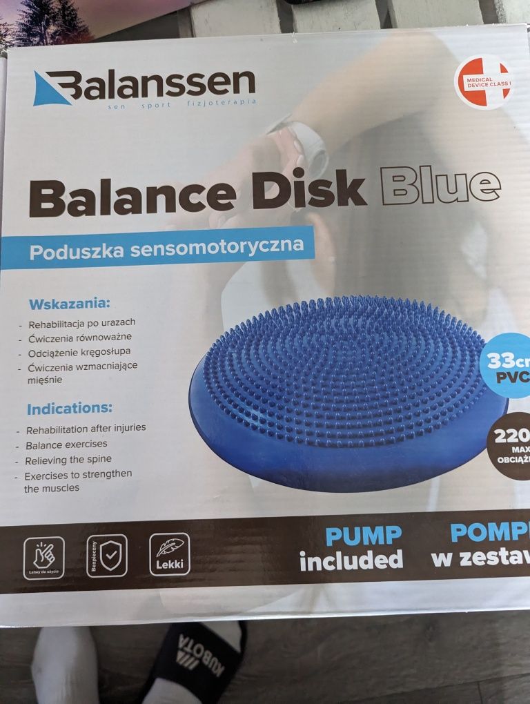 Balance disc blue poduszka sensomotoryczna
