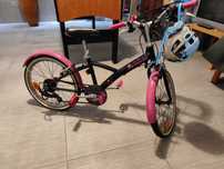 Bicicleta B-twin - menina 6-10 anos.              ( tamanho roda 20).