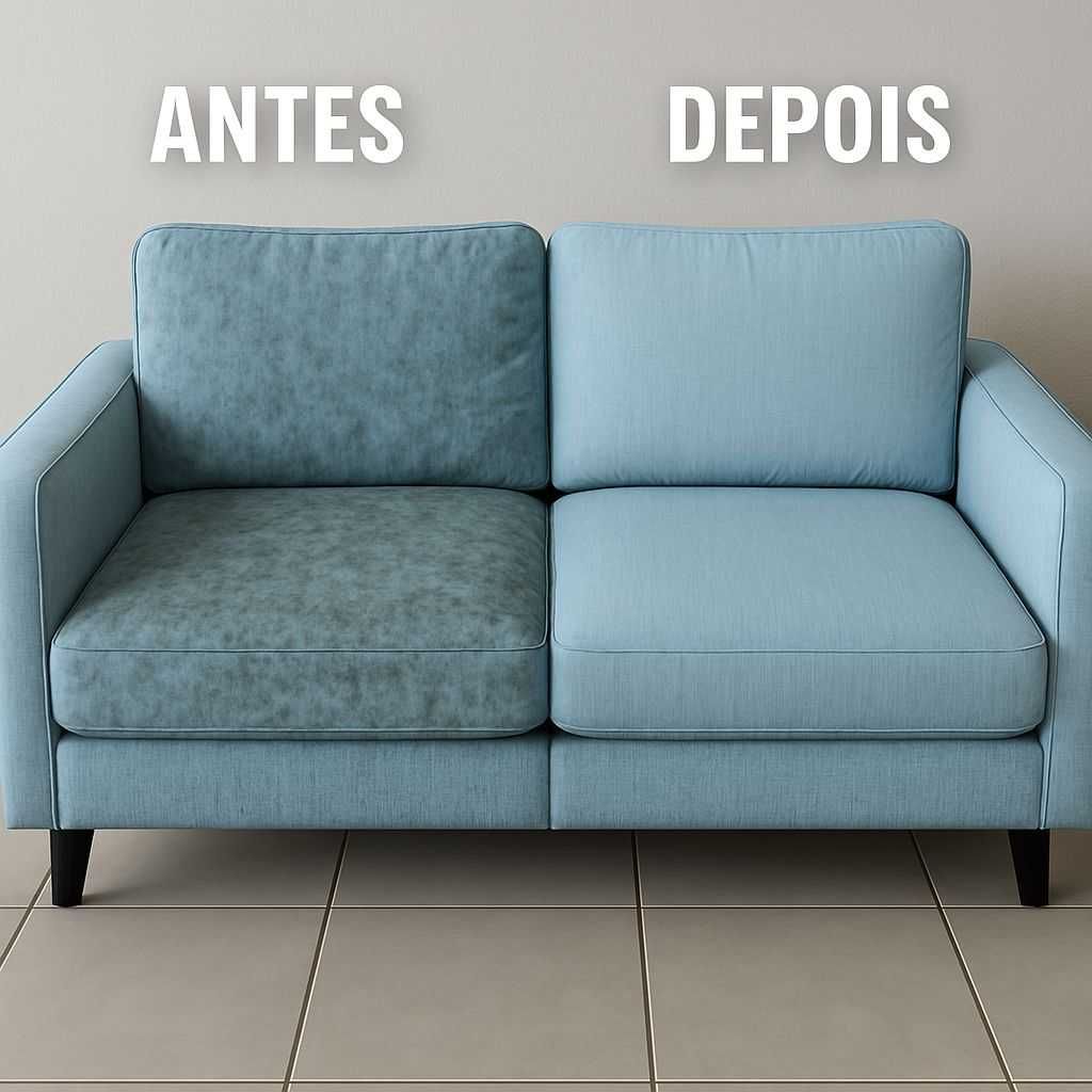 LIMPEZA DE SOFÁS, COLCHÕES E TAPETES