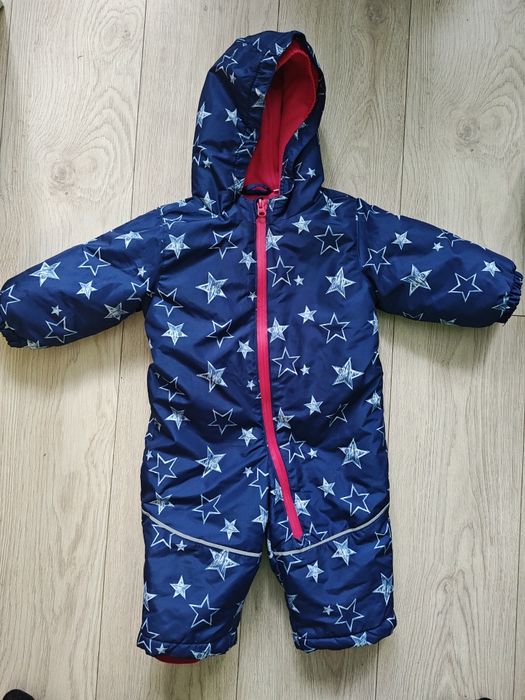 Kombinezon jesienny zimowy ocieplany niemowlęcy rozmiar 74