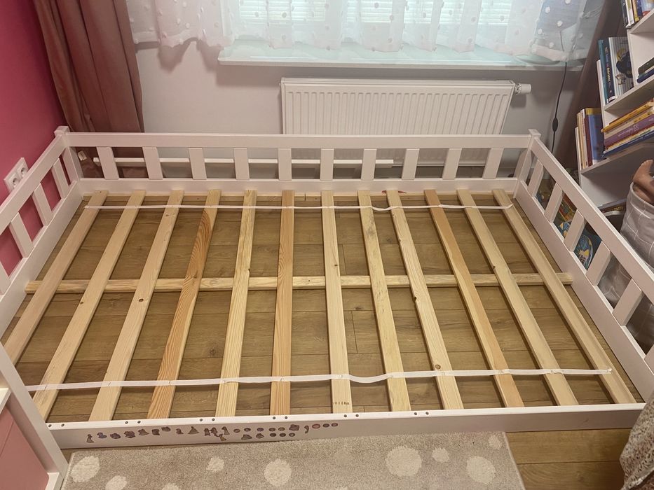 Łóżko montessori 120x200 materac gratis
