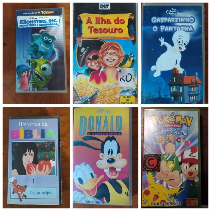 Cassetes VHS Filmes