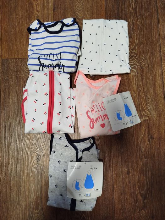 Дитячий спальний мішок, спальник, кокон від 0 до 6 міс (0,5-3 tog)