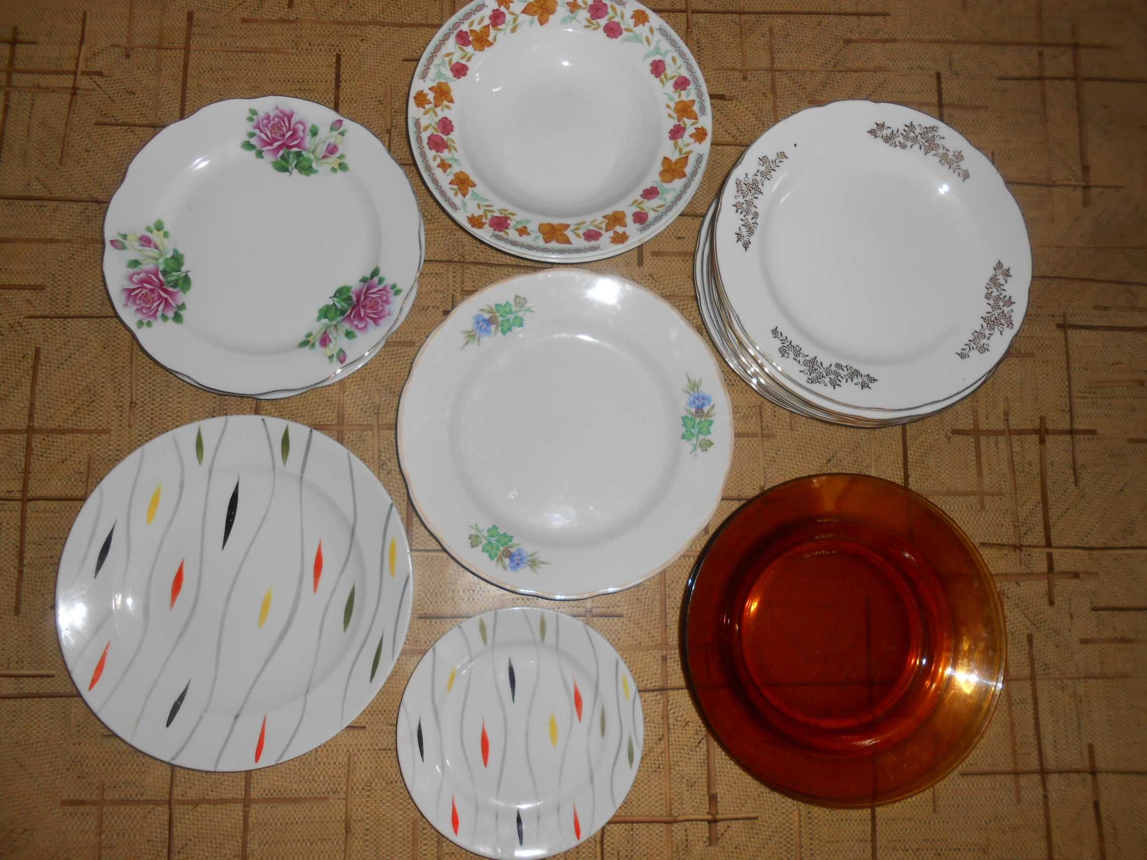 Посуда фарфоровая / тарелки / блюдо керамика / времён СССР