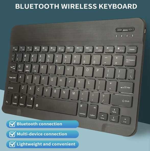 Klawiatura bezprzewodowa bluetooth - DUŻA - NOWA - 5szt