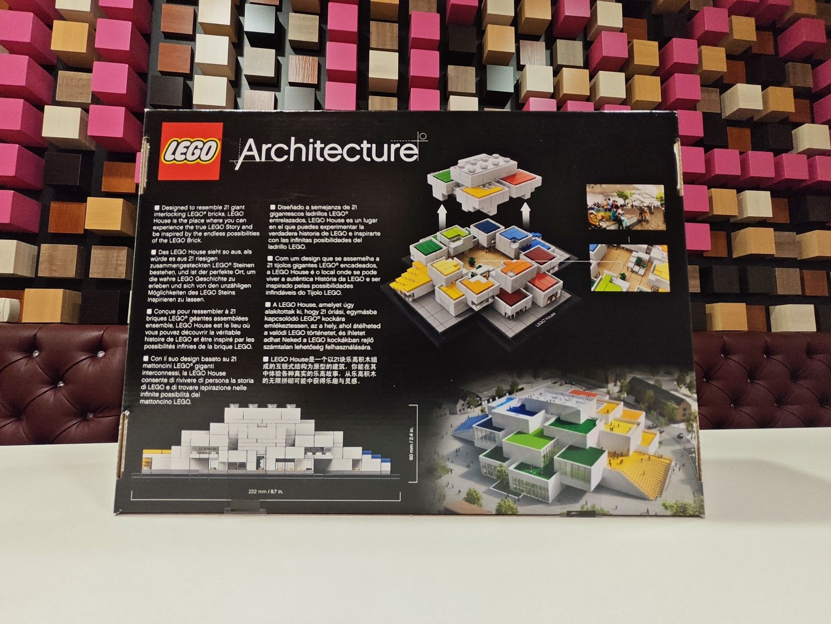 Конструктор LEGO Architecture 21037 LEGO HOUSE (774 Деталі)