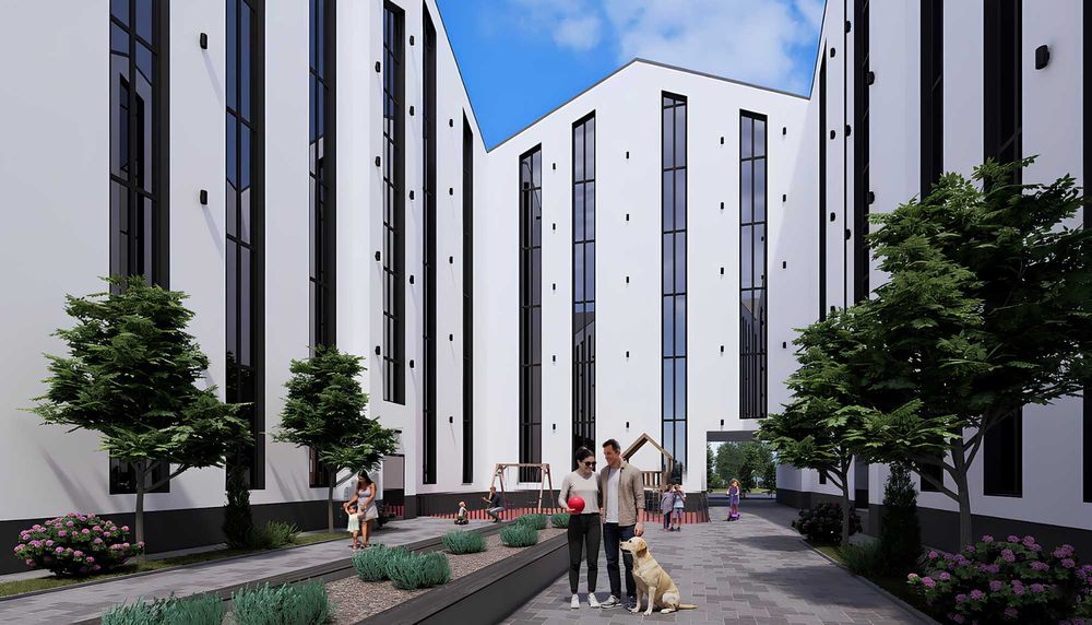 1-кім роздільна 18.5м2 | Газ | Центральні коммунікації | Aura Building