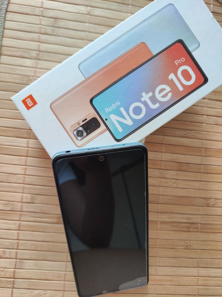 Xiaomi Redmi Note 10 Pro 128GB błękitny sprawny