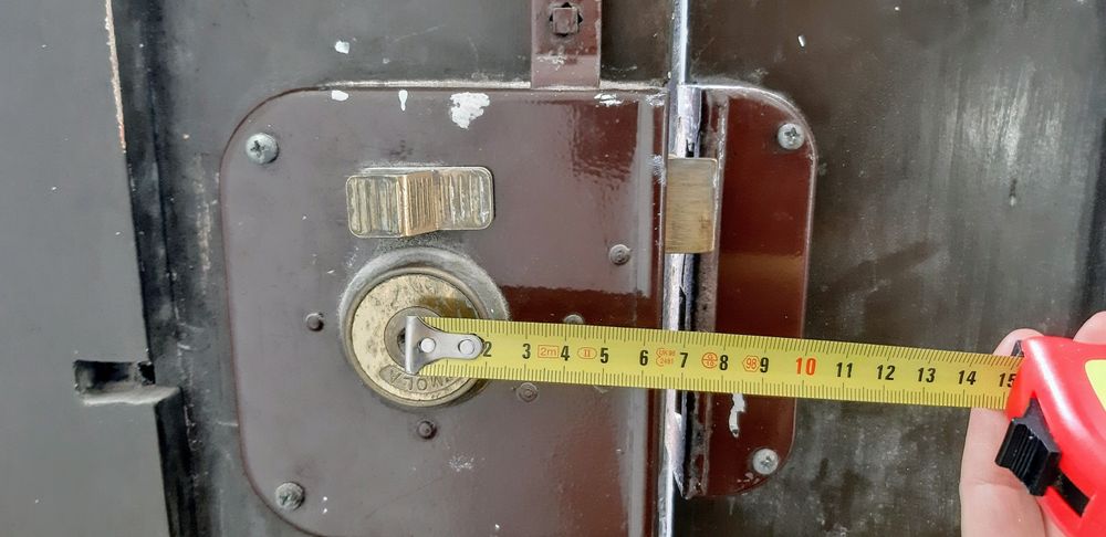 Fechadura de porta antiga