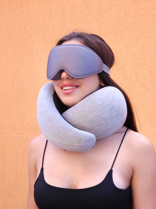 Подушка для шиї, подушка для подорожей, подушка для поїздок