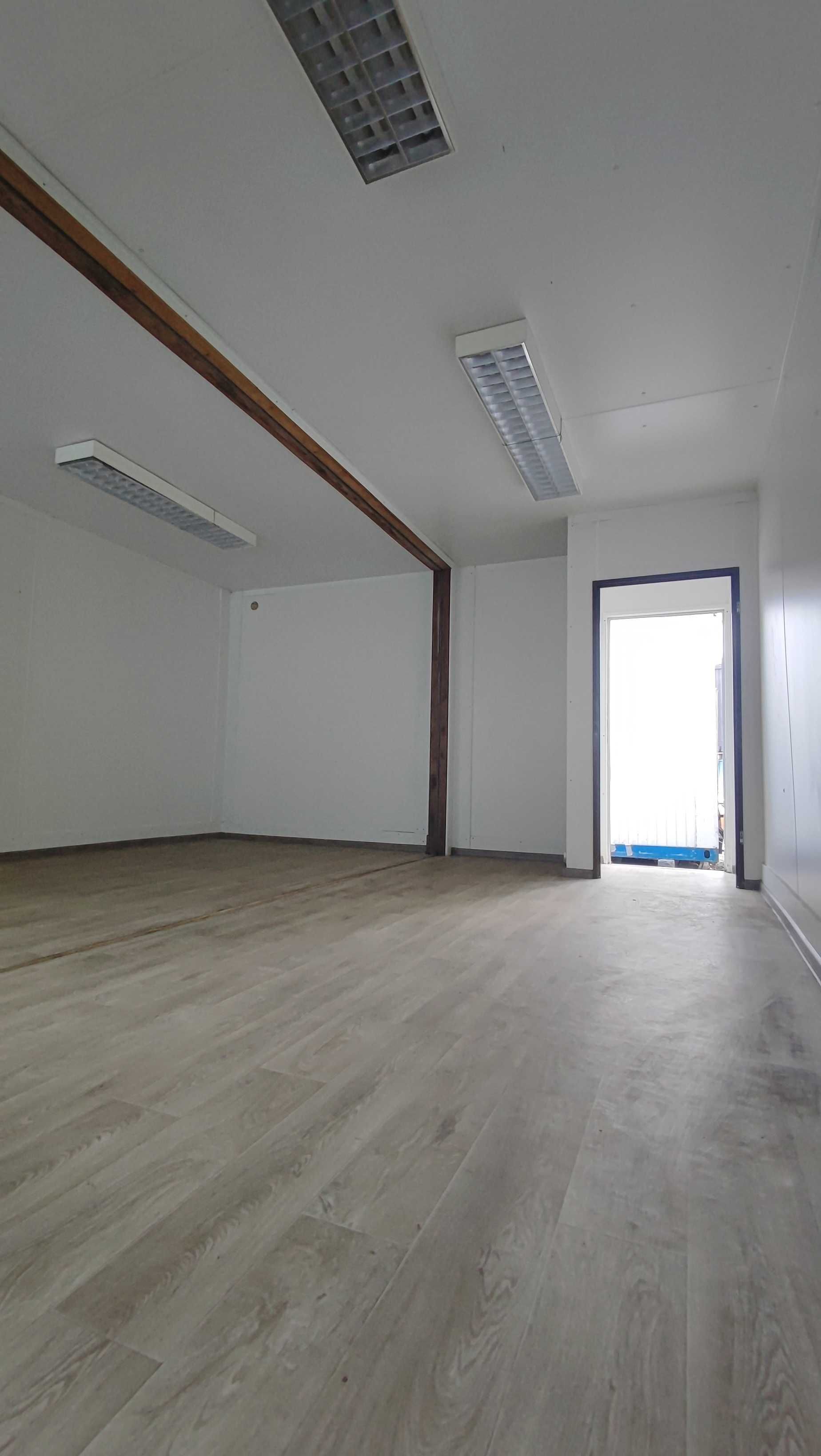 Podwójny kontener usługowy biurowy magazynowy mieszkalny 6x5m 27,40m2