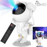 Rzutnik Robot DUŻY 25CM Projektor Gwiazd Lampka Nocna LED Astronauta