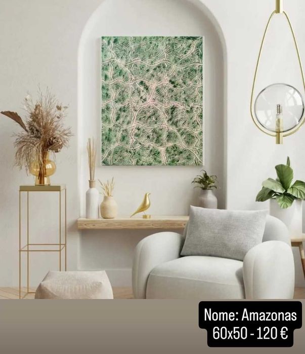 Quadros Originais – Arte Texturizada por Lidia Lorenzo