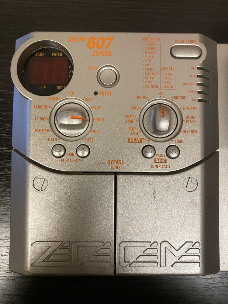 Гитарный процессор Zoom 607