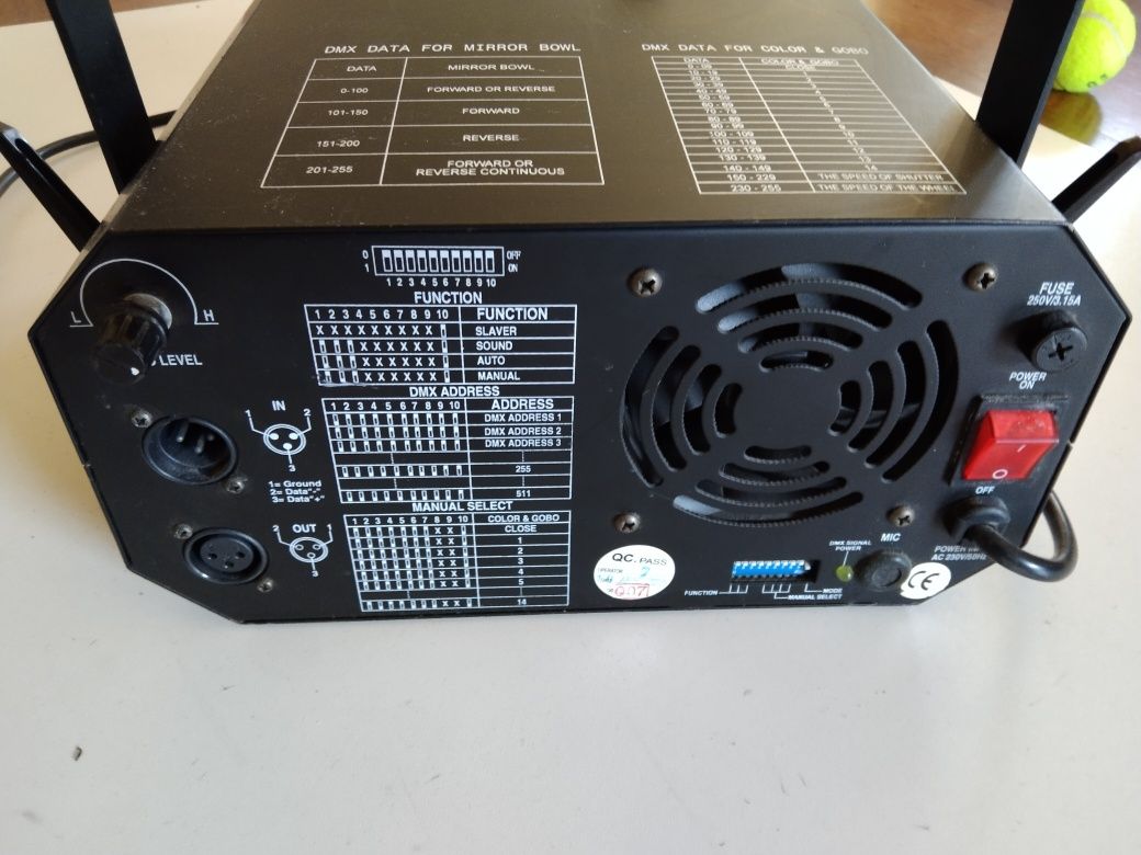 Lampa dyskotekowa DMX Color duza