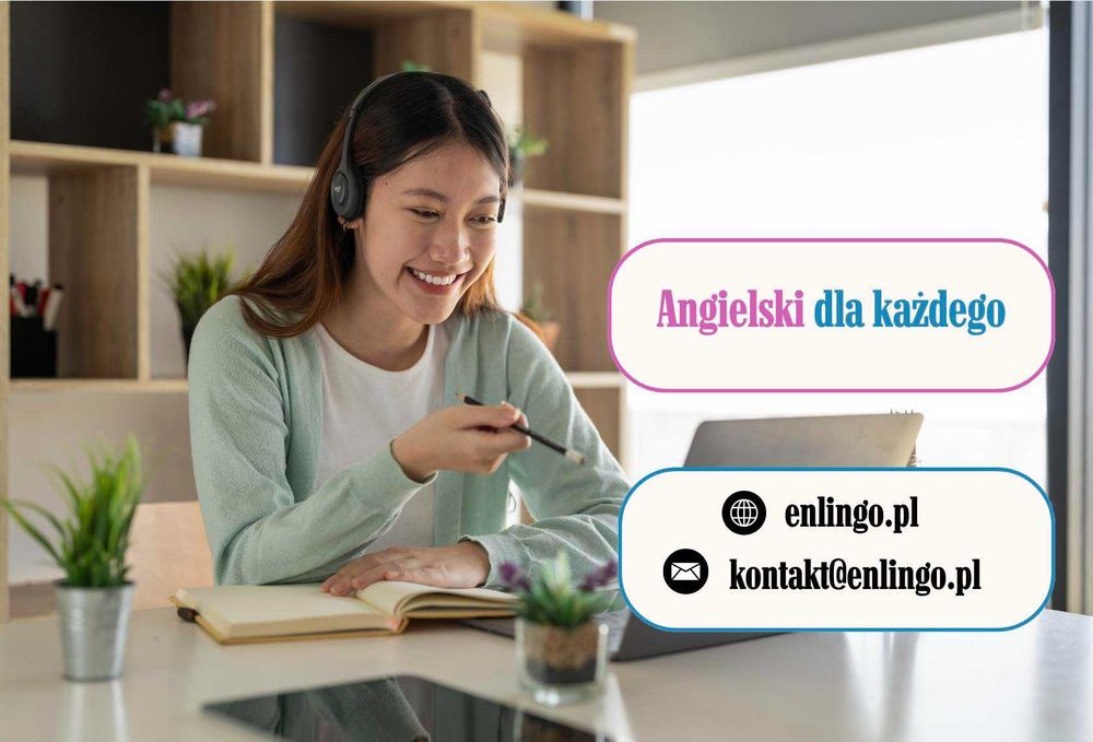 Lekcje języka angielskiego. Korepetycje - enlingo.pl