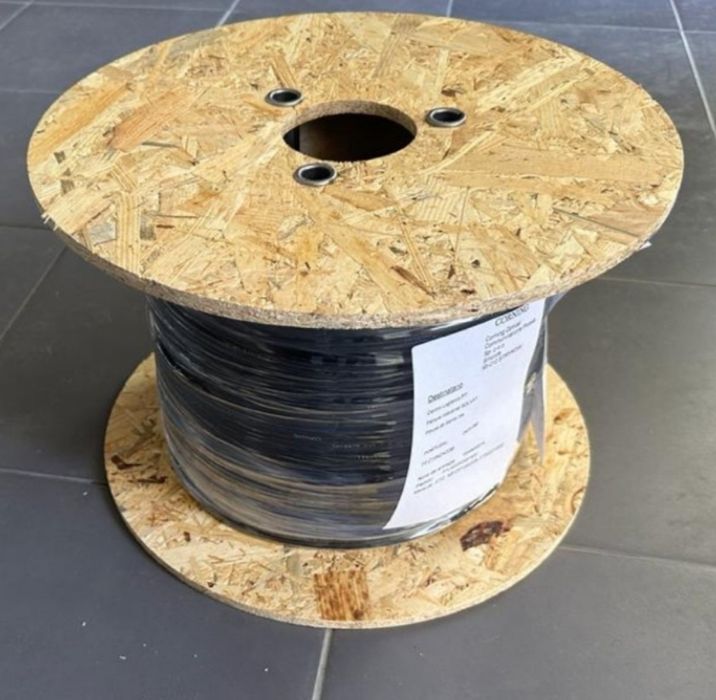 Drop Cabo Fibra Óptica Corning em Bobinas de 500mts e outros materiais