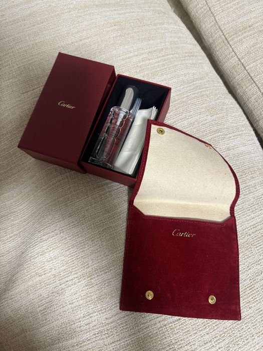 Cartier пакування коробка чохол пильник