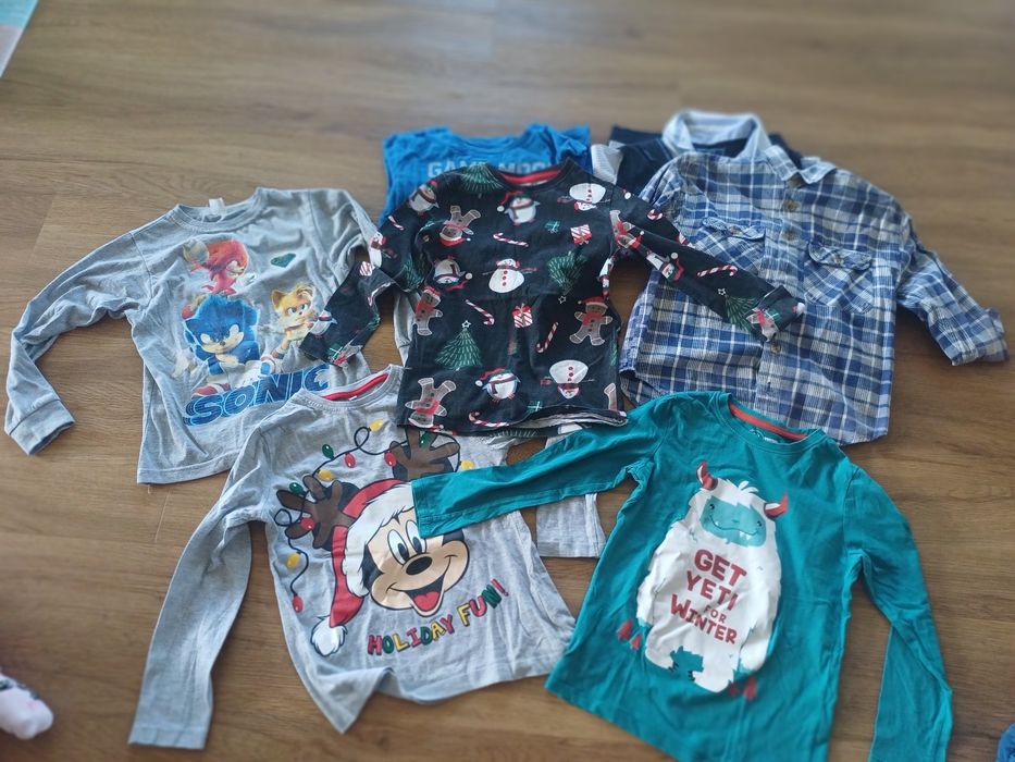 Paka ubrań dla chłopca rozm. 128