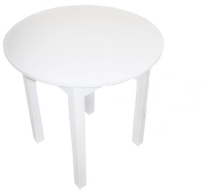 Stół okrągły 70 cm biały 80 ,90 . 100