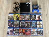 PS4 z pełnym zestawem