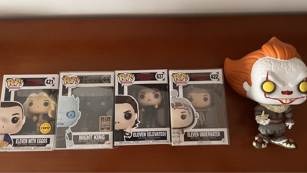 Funko Pop- Stranger Things, IT, Game of Thrones