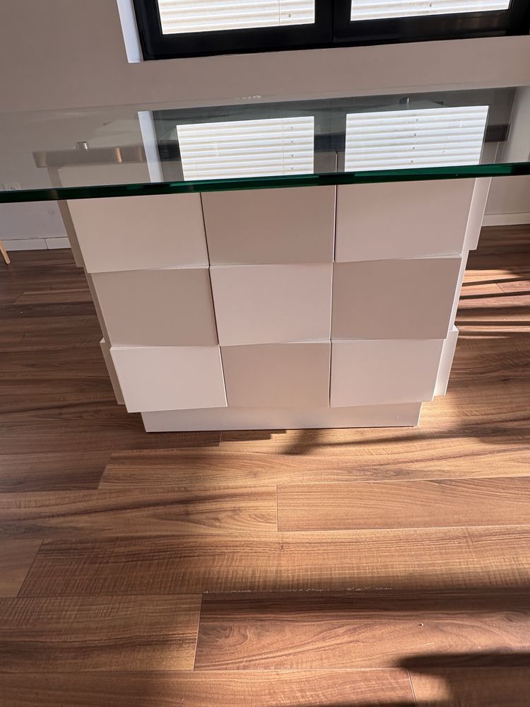 Mesa vidro Laskasas
