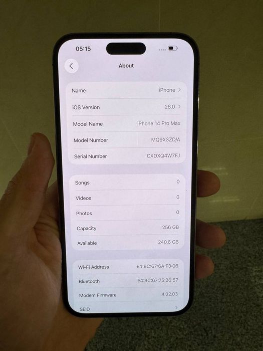 Iphone 14 pro max , 256 gb , neverlock , 91% акб , Айфон 14 про макс