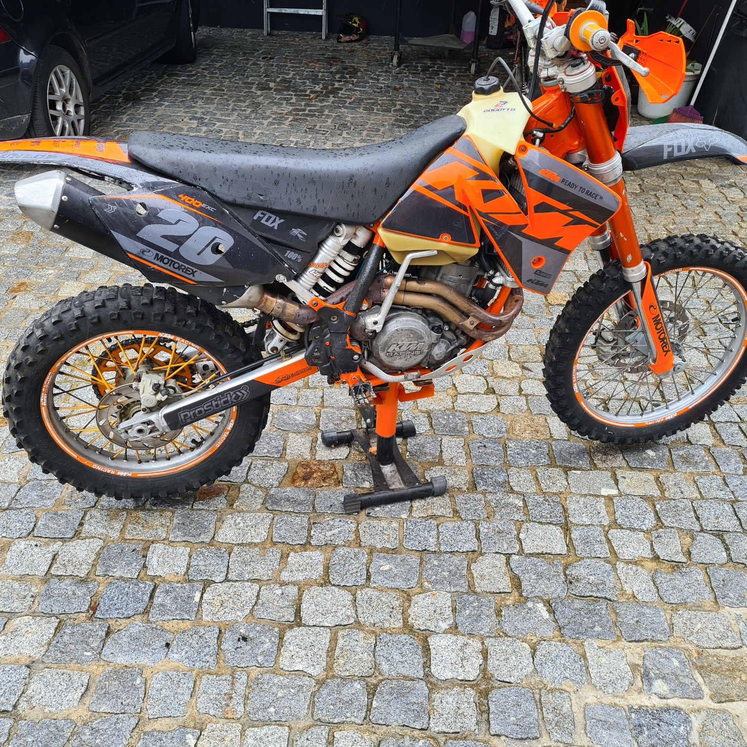 Ktm 400 exc de 2003