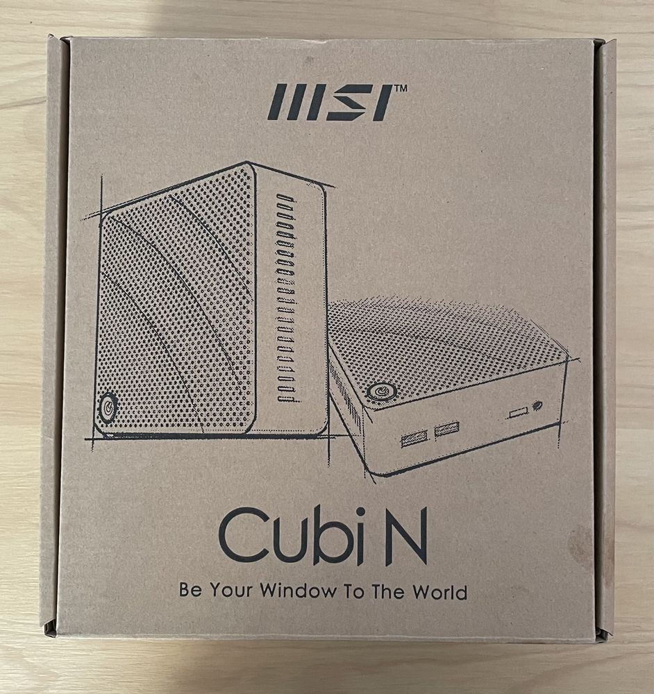 Mini PC MSI Cubi N JSL Intel N6000 16Gb 250SSD