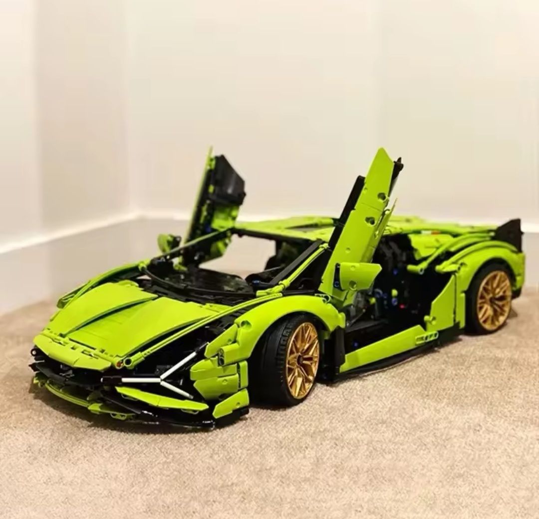 Nowe Klocki Technic Lamborghini Sian FKP 37 na wzór 42115 (Nie Lego)