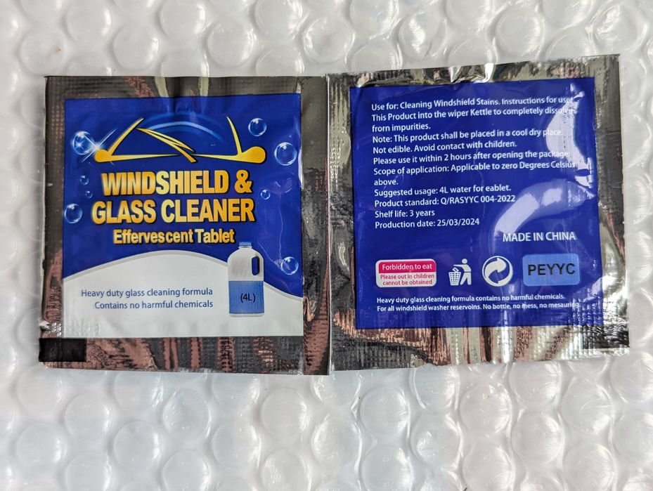 10 шт на 40л літній омивач скла Windshield & Glass Heavy Duty Cleaner