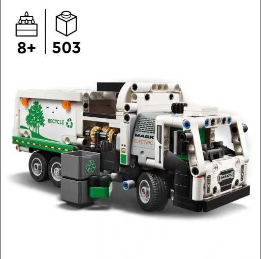 LEGO Technic Śmieciarka Mack LR Electric 42167